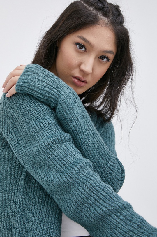 Jacqueline de Yong Kardigan zielony 15211483.