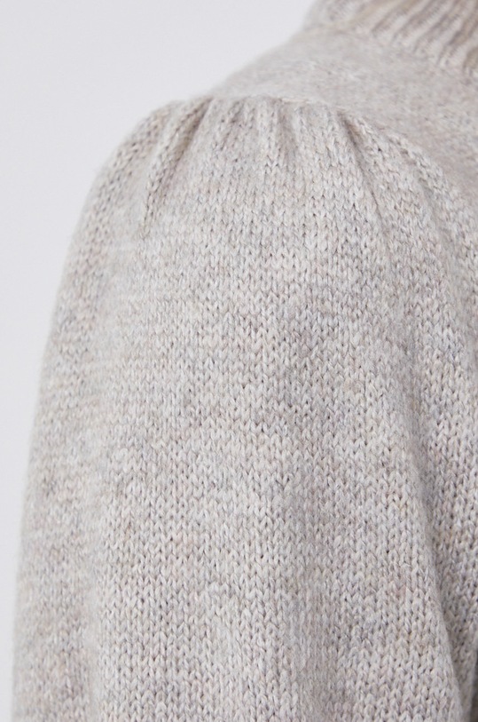 Jacqueline de Yong Sweter 15216638 beżowy