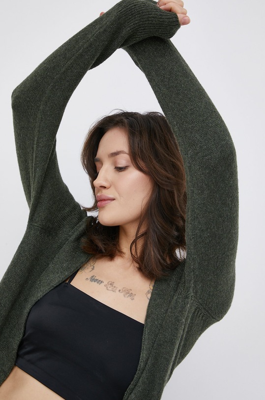 Jacqueline de Yong Kardigan zielony 15238232