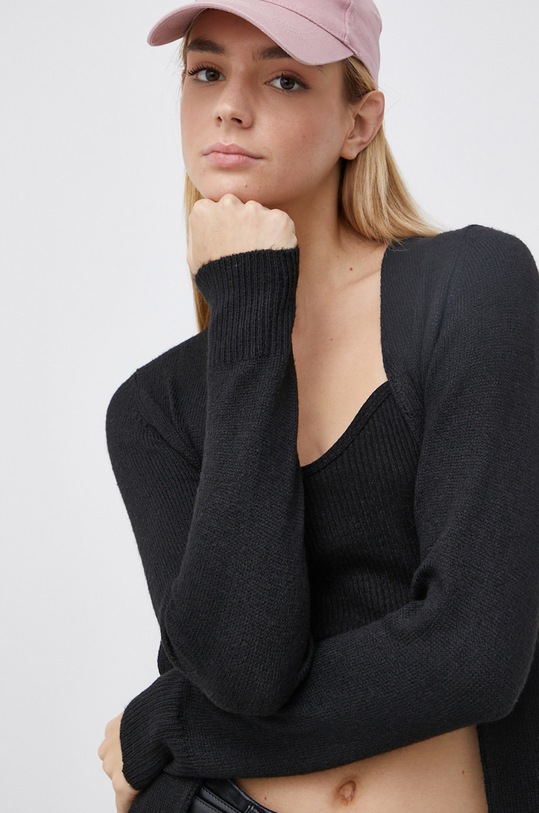 Jacqueline de Yong Kardigan czarny 15238232