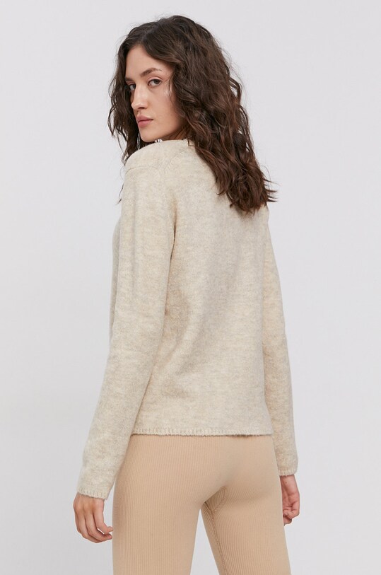 Odzież Jacqueline de Yong Sweter 15239279 beżowy