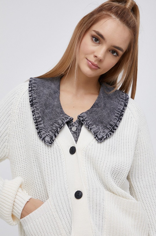 Noisy May Kardigan beżowy 27017054