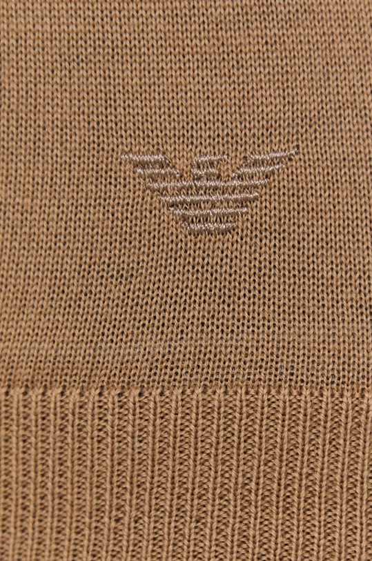 Emporio Armani sweter wełniany 8N2MZR.2M9DZ beżowy