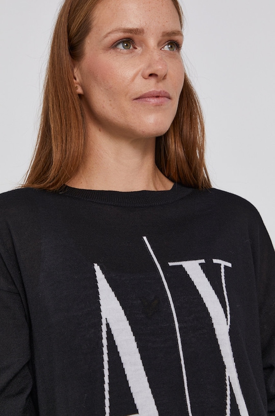 Armani Exchange Pulover negru 8NYM7A.YMH4Z.NOS