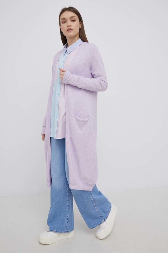 Kardigán Vila tenká fialová 14042770.PastelLila