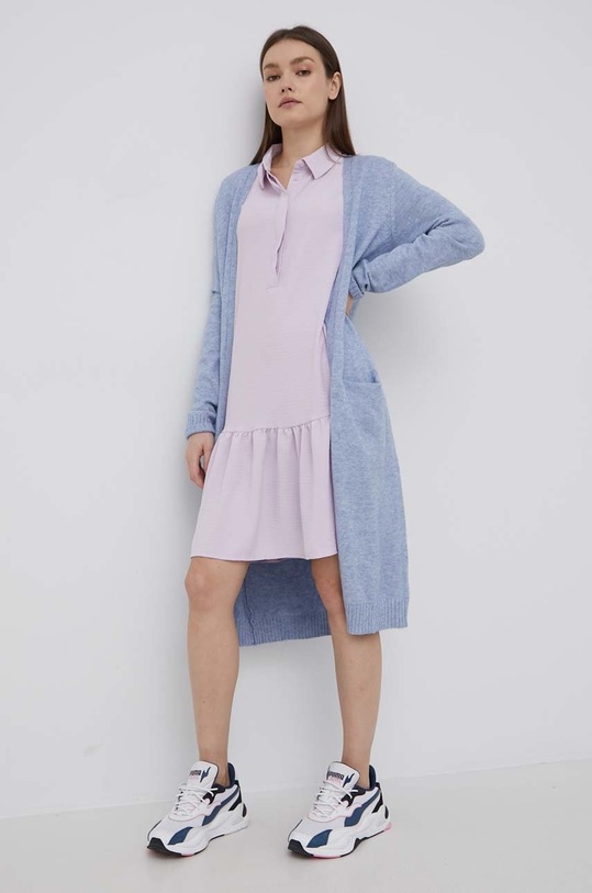 Kardigán Vila 14042770.EnglishMan fialová AA00