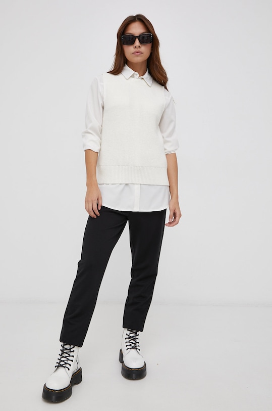 Vesta s prímesou vlny Only s prímesou vlny béžová 15220032.Tofu