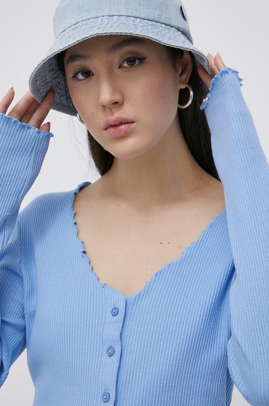 Pieces Cardigan modra 17101835.VistaBlue