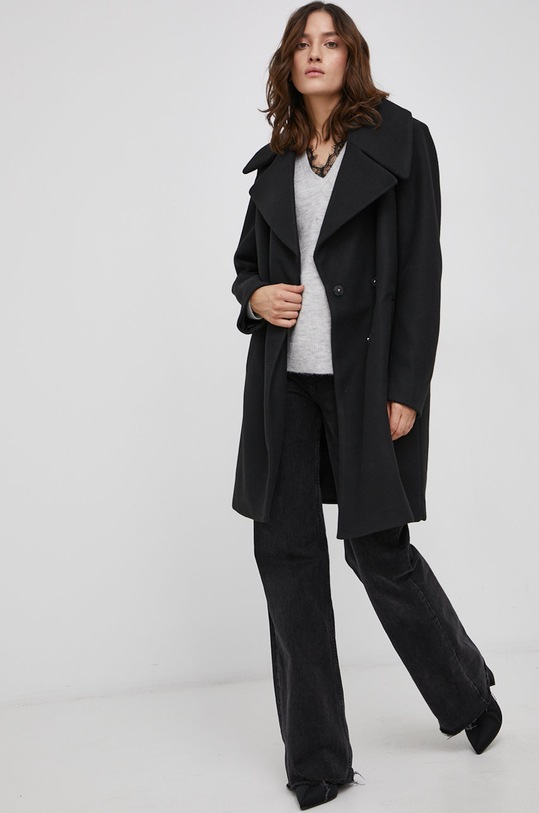 Svetr z vlněné směsi Vero Moda 10203292.LightGreyM šedá AA00