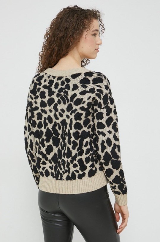 Дрехи Пуловер Vila 14076408.NaturalMel бежов