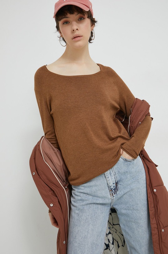 Only pulóver sima barna 15109964.Toffee