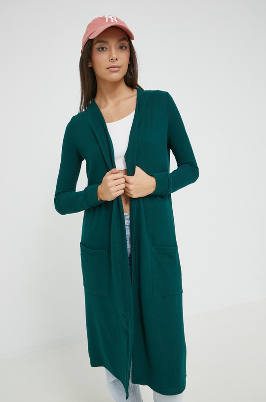 Noisy May kardigan zielony 27008836.PonderosaP