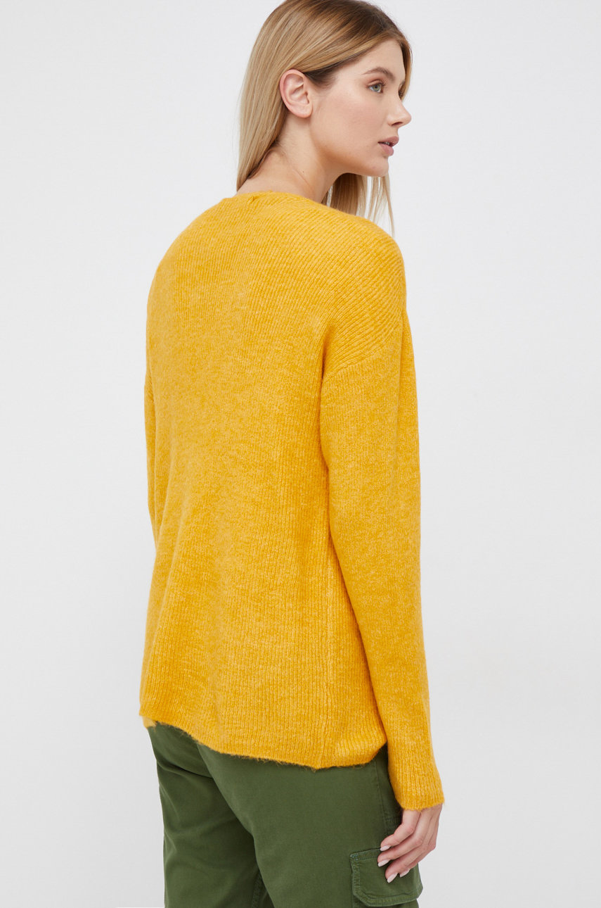 Odzież Vero Moda sweter 10233357.GoldenYell żółty