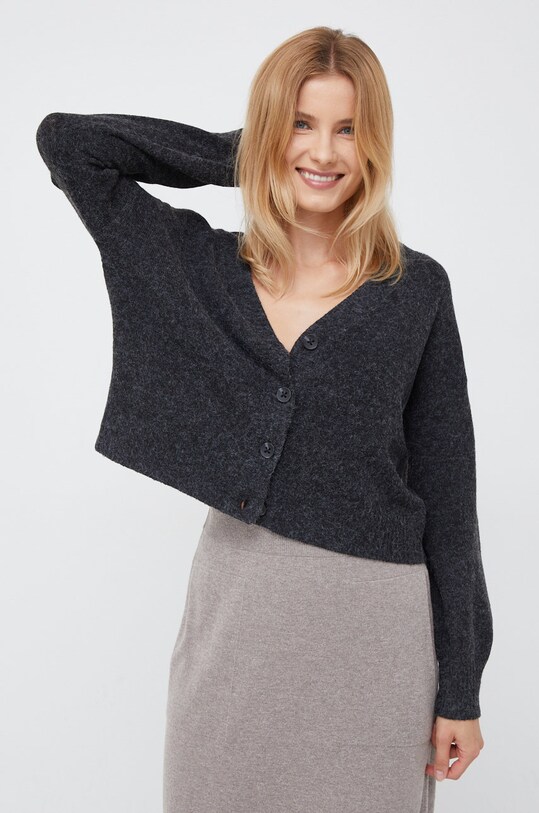 Vero Moda kardigan pozostałe szary 10259445.Black
