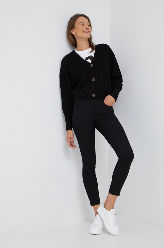 Vero Moda kardigan 10273853.Black czarny AA00