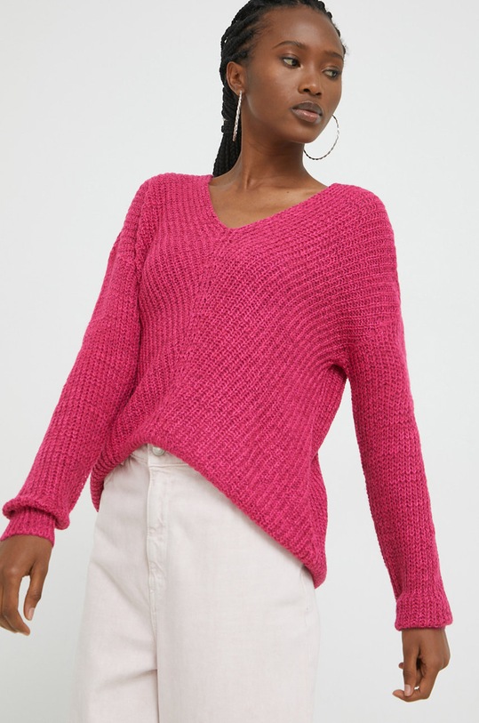 JDY sweter 15208245.BeetrootPu różowy AA00