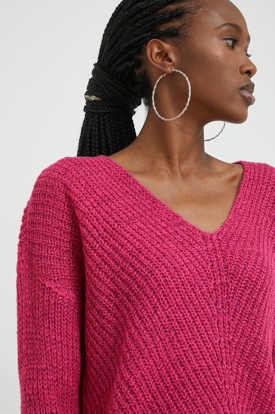 JDY sweter różowy 15208245.BeetrootPu