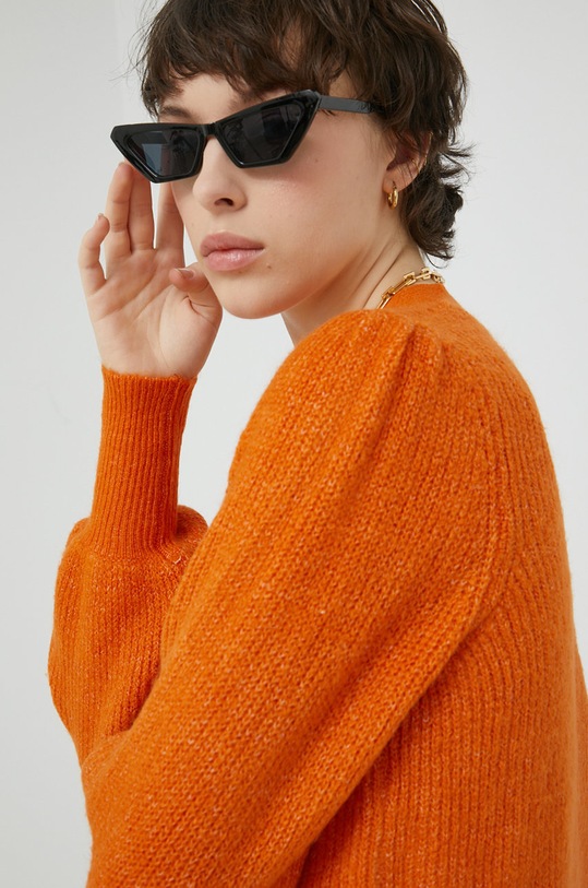 JDY kardigan pomarańczowy 15223312.BurntOrang