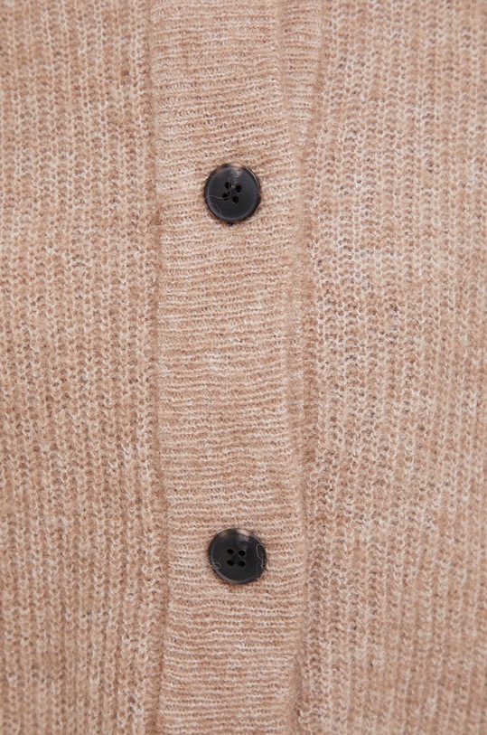 Шерстяной кардиган Selected Femme 16074481.Amphora коричневый