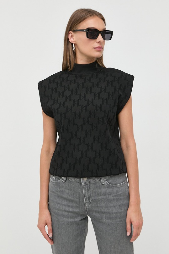 Karl Lagerfeld kamizelka 225W2000 pozostałe czarny 225W2000