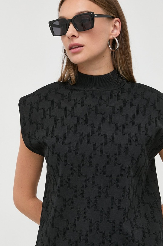 Karl Lagerfeld kamizelka 225W2000 czarny 225W2000