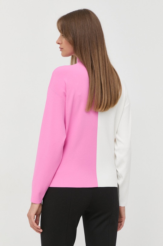 Odzież Karl Lagerfeld sweter 225W2005 różowy