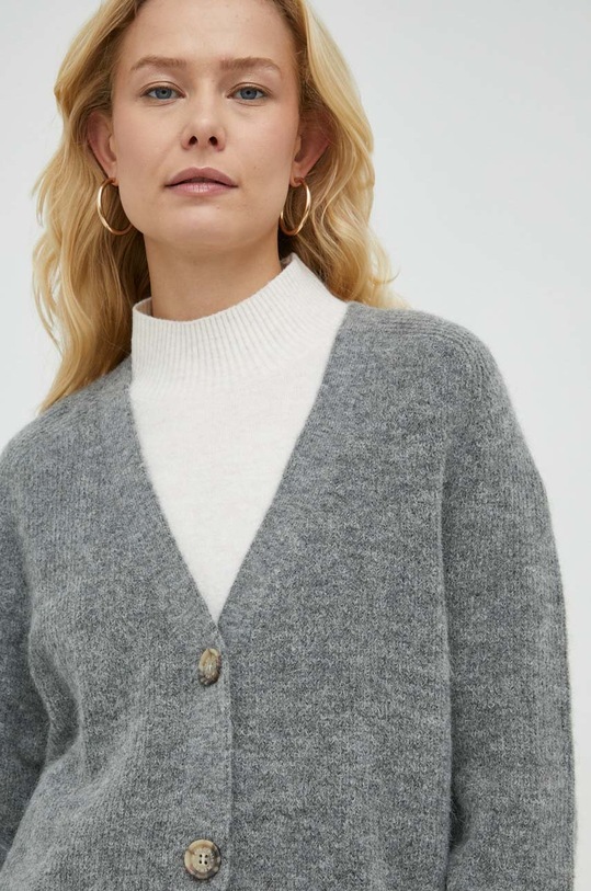 Vlněný svetr Marc O'Polo Denim šedá M49605061377