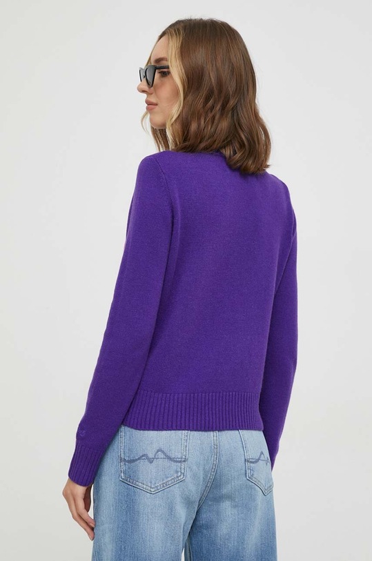 Odzież MC2 Saint Barth sweter PEA0004 fioletowy