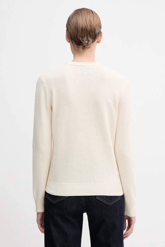 Odzież MC2 Saint Barth sweter wełniany QUE0018 beżowy