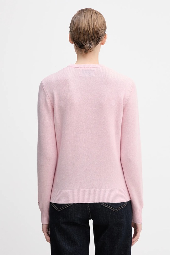 Odzież MC2 Saint Barth sweter wełniany QUE0018 różowy