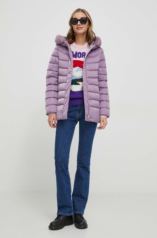 MC2 Saint Barth sweter wełniany QUE0018 różowy AA00