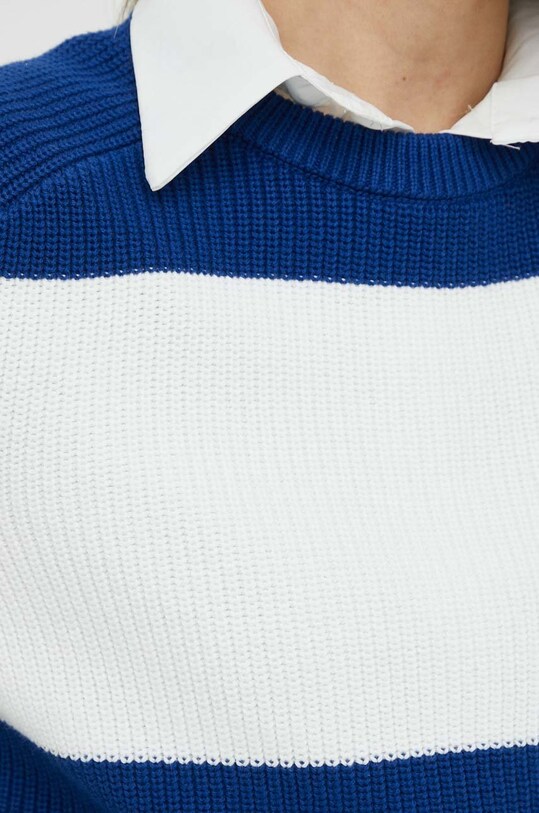 Bavlněný svetr Marc O'Polo DENIM M41603160095 modrá