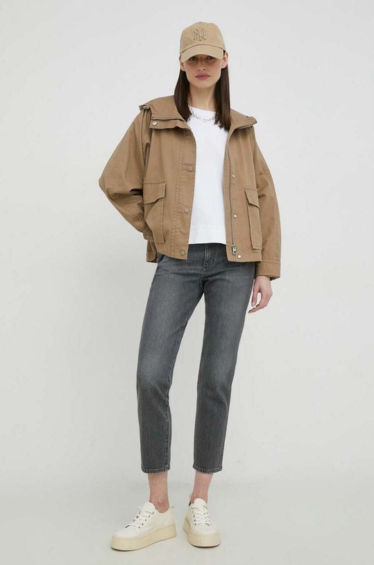 Marc O'Polo bluza bawełniana M02400154473 biały AA00