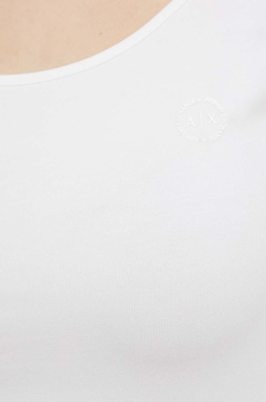 Armani Exchange longsleeve 8NYMDB.YJ3EZ.NOS biały