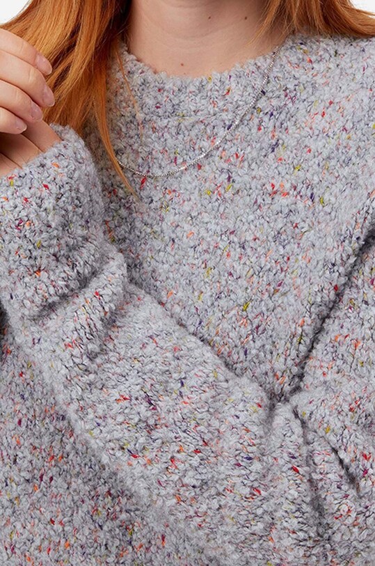 Clothing Carhartt WIP wool blend jumper Marlin I030537. gray