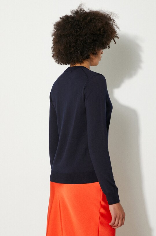 Abbigliamento Wood Wood maglione in lana Lyn 10001006.4142 blu navy