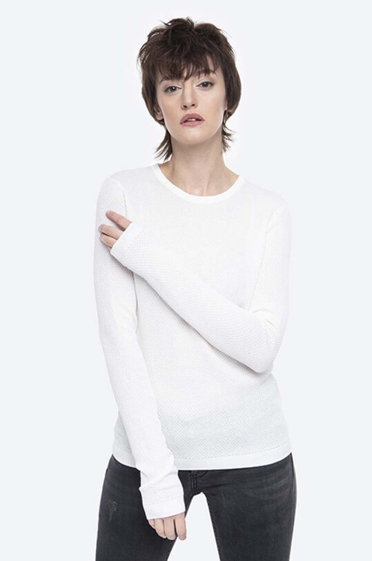 Norse Projects cotton jumper NW45.0198.0957 white AA00