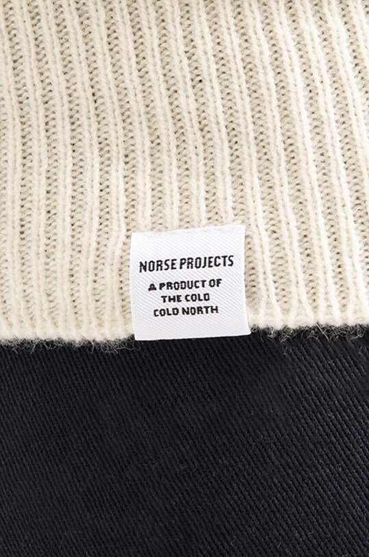 Norse Projects wool jumper beige NW45.0221.0957