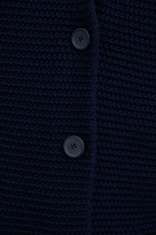 Бавовняний кардиган United Colors of Benetton 1494D6833.016 темно-синій