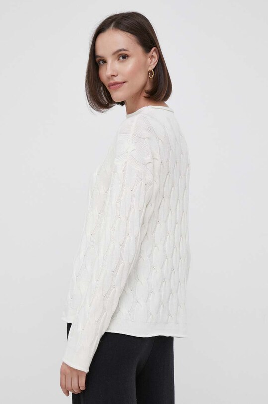 Одежда Свитер с примесью шерсти United Colors of Benetton 1335D2467.000. бежевый