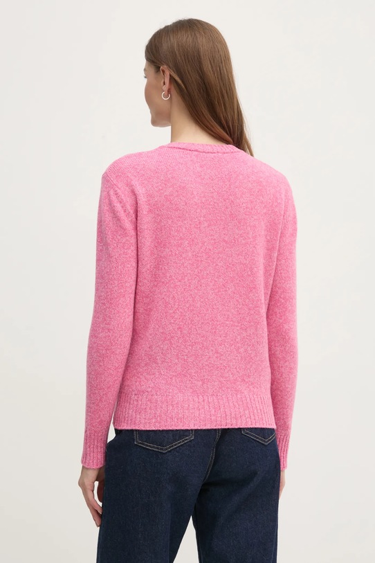 Одежда Шерстяной свитер United Colors of Benetton 103ME1N23.507 розовый
