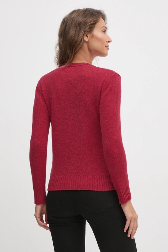 Вовняний светр United Colors of Benetton червоний 103ME1N23.507