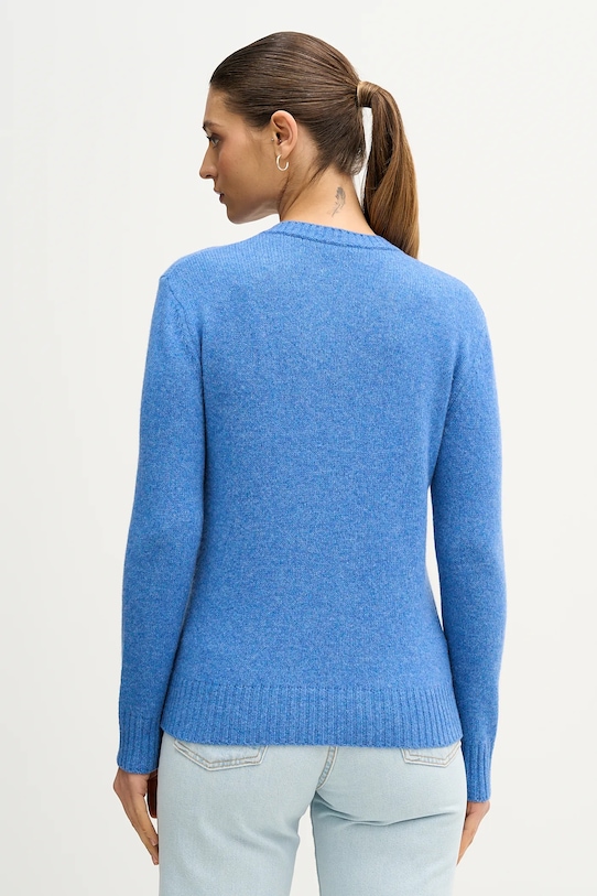 Îmbrăcăminte United Colors of Benetton pulover de lana 103ME1N23.507 albastru