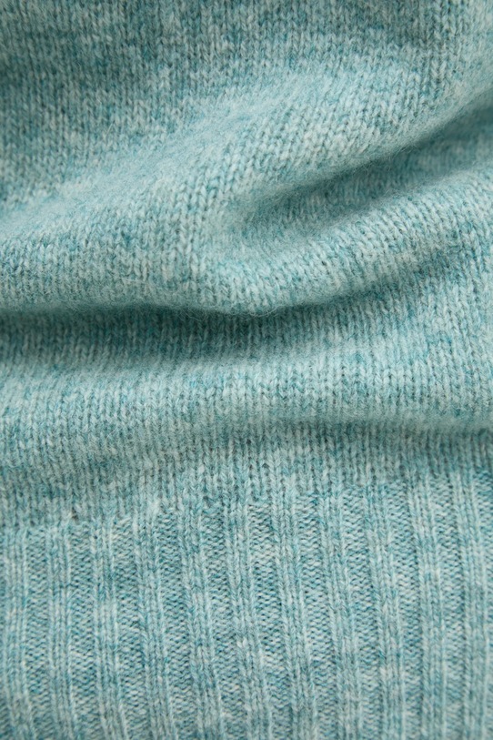 Vlněný svetr United Colors of Benetton 103ME1N23.507 tyrkysová