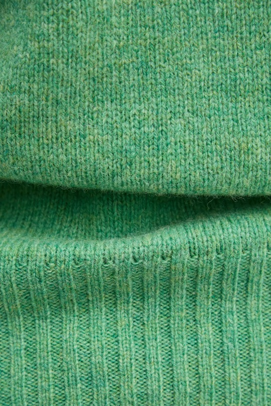 United Colors of Benetton sweter wełniany 103ME1N23.507 zielony