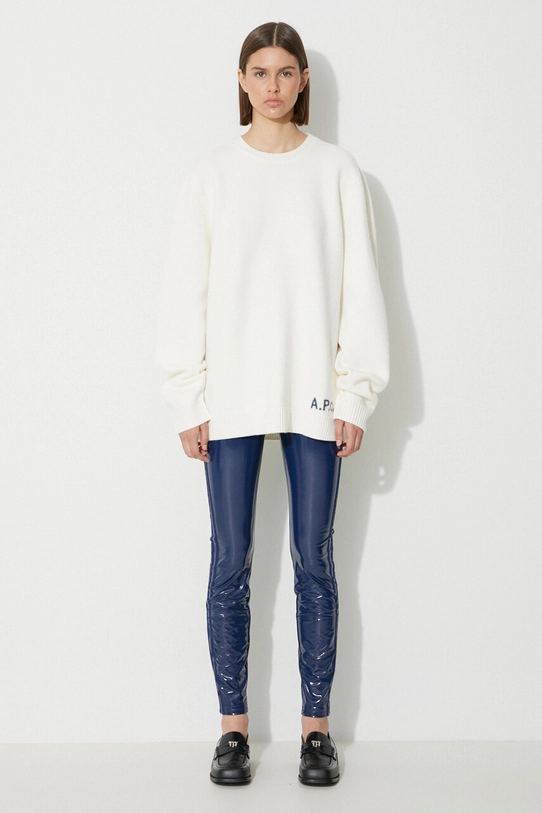 A.P.C. wool jumper H23059 white AA00