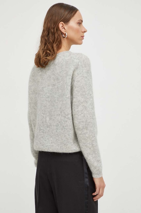 Îmbrăcăminte American Vintage cardigan din lana VITO19E gri