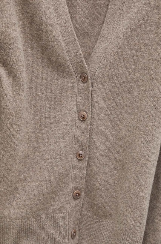 Samsoe Samsoe sweter wełniany SACHARLOTTE F10000020 szary