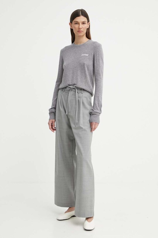 2NDDAY sweter z domieszką wełny Lance 2ND Lance TT - Soft Wool Blen 2000340408 szary AA00