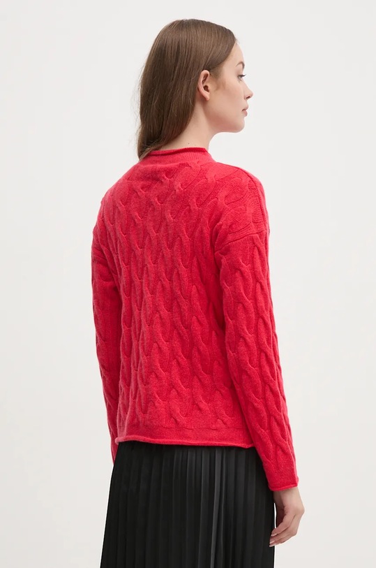 Odjeća Pulover s dodatkom vune United Colors of Benetton 1335D2467 crvena
